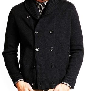 VINCE Double Breasted Wool Cardigan Sweater SZ XL